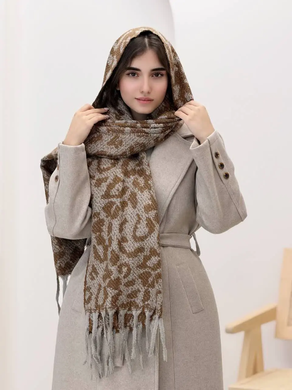 3934- شال پاییزه میس